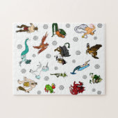 Kerker und Drache-Würfel und Geschöpfe Puzzle (Horizontal)