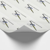 Kerker Vorlagendamien Geschenkpapier (Ecke)