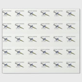 Kerker Vorlagendamien Geschenkpapier (Flach)