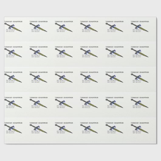 Kerker Vorlagendamien Geschenkpapier (Flach)