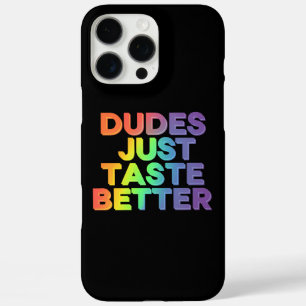 Kerle schmecken einfach besser Regenbogen Schwul S iPhone 16 Pro Max Hülle