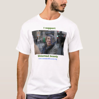 kerling, ungezähmte Schönheit, stütze mich ich, T-Shirt