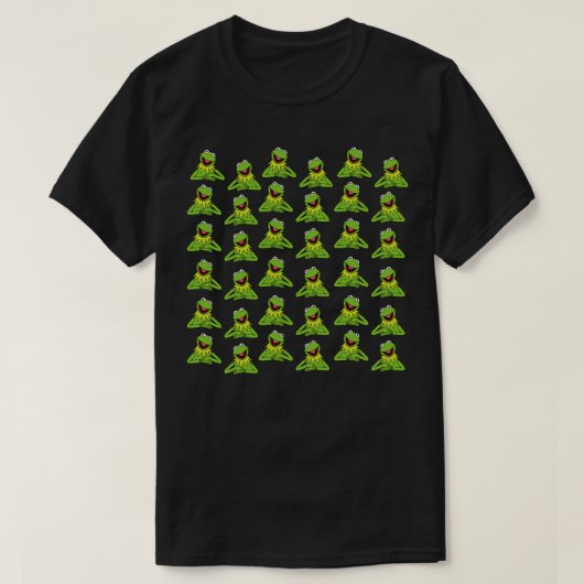 Kermit Der Frosch Muster 2 T-Shirt (Design vorne)
