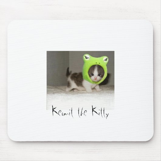 KERMIT die Miezekatze Mousepad (Vorne)