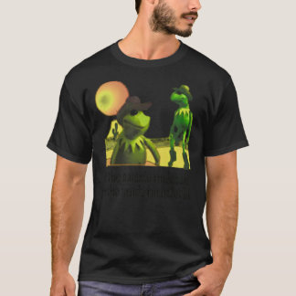 Kermit Hootin und Hollerin auf der Außenseite bin  T-Shirt