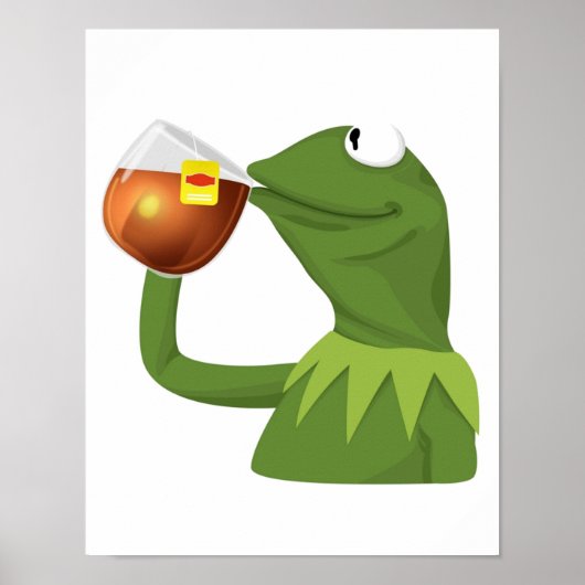 KERMIT Meme 2, aber das ist kein Geschäft Poster (Vorne)