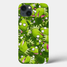 Kermit the Frog - Iphone Case Cartoon Spaß farbig