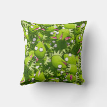 Kermit the Frog - Modern Fun Green Throw Kissen