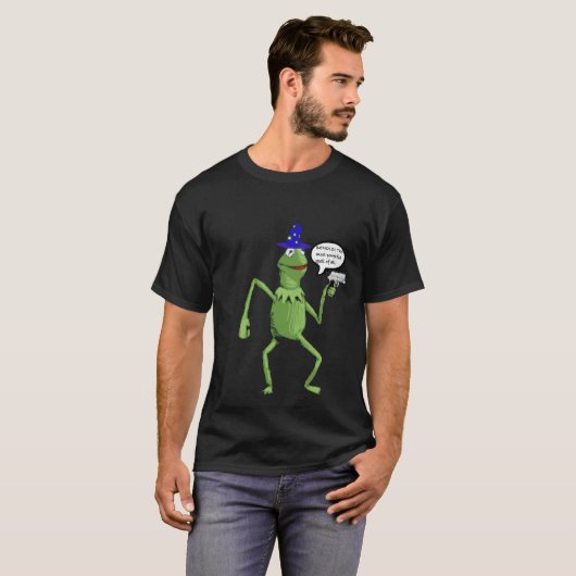kermit wizard T-Shirt (Vorne ganz)