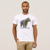 KERMODE BEAR Tier-Art Naturschutz T-Shirt (Vorne ganz)