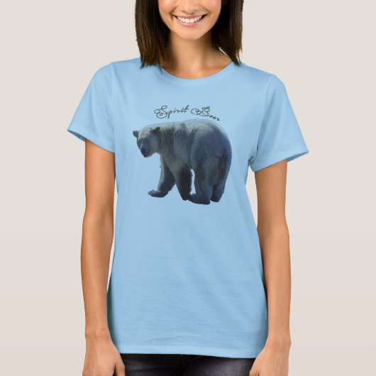 Kermode Bear Wildlife Supporter Apparel T-Shirt (Vorderseite)