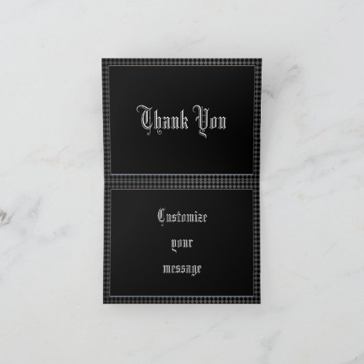 Kern danken Ihnen Dankeskarte (Innenseite)