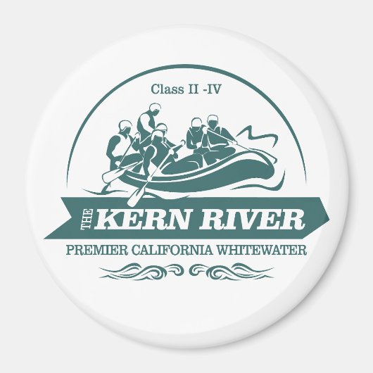 Kern Fluss (Rafting 2) Magnet (Vorne)
