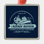 Kern Fluss (Rafting 2) Ornament Aus Metall (Vorne)