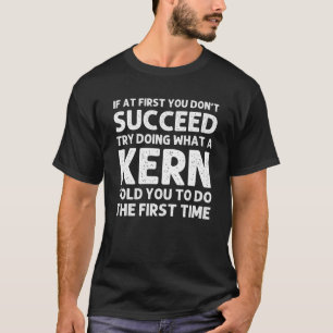 KERN Funny Surname Family Tree Birthday Wiedersehe T-Shirt