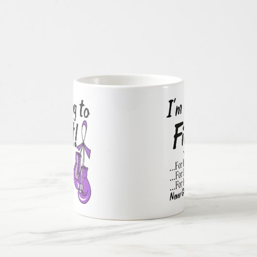 KERN Krebs werde ich kämpfen Kaffeetasse (Mittel)