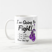 KERN Krebs werde ich kämpfen Kaffeetasse (Links)