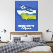 Kern Landkreis California Leinwanddruck (Insitu (Schlafzimmer))