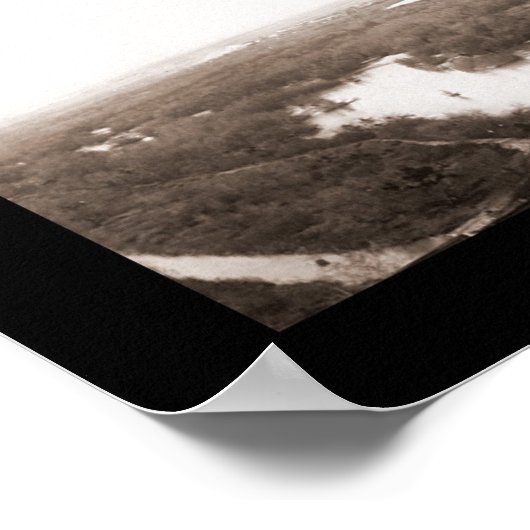 Kern River CA Foto 1910 Poster (Ecke)