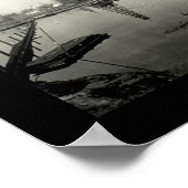 Kern River, CA Oil Foto 1910 Poster (Ecke)