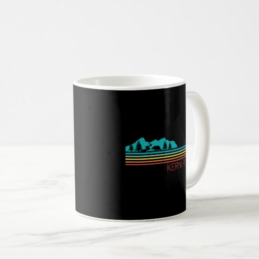 Kern River California Sequoia Forest Kernville Cam Kaffeetasse (VorderseiteRechts)