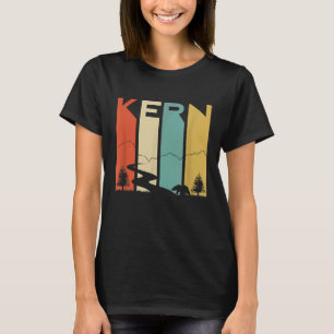 Kern River California Sequoia Wald Kernville Retro T-Shirt