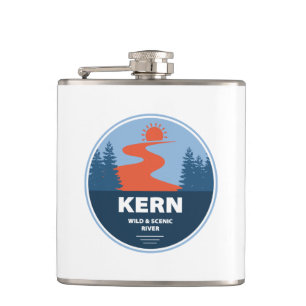 Kern Wild und Landschaftlicher Fluss Flachmann