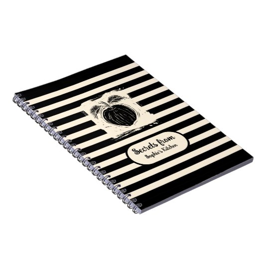 Kernäpfel Persönliches Rezept Notizblock (Rechte Seite)