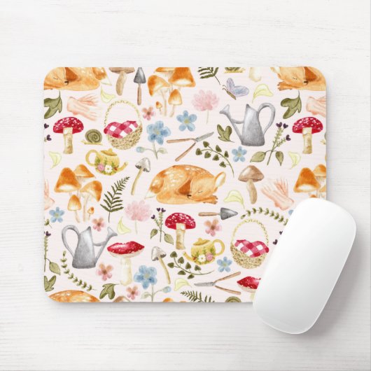 Kernästhetik | Wasserfarbe Mousepad (Mit Mouse)