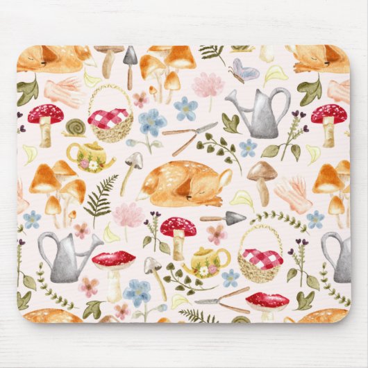 Kernästhetik | Wasserfarbe Mousepad (Vorne)