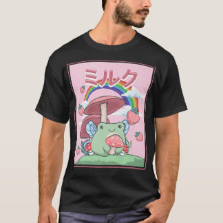Kernästhetisch Kawaii Fairy Frosch Pilze T-Shirt