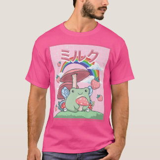 Kernästhetisch Kawaii Fairy Frosch Pilze T-Shirt