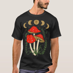 Kernästhetische Dunkle Akademie Magischer Mushro T-Shirt