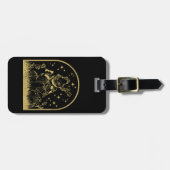 Kernästhetisches Design Gepäckanhänger (Vorderseite horizontal)