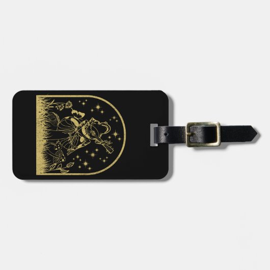 Kernästhetisches Design Gepäckanhänger (Vorderseite horizontal)