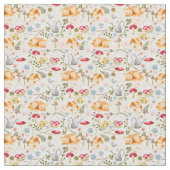 Kernästhetisches Gewebe mit Pilzen  Stoff (Nahaufnahme)