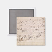 Kernblatt "Mondlicht Sonata" Magnet (Vorderseite/Rückseite)