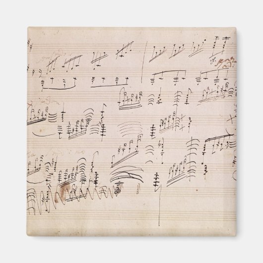Kernblatt "Mondlicht Sonata" Magnet (Vorne)