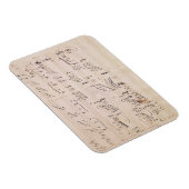 Kernblatt "Mondlicht Sonata" Magnet (Rechte Seite)