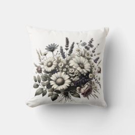 KernBlume für Vintage Hütte Kissen