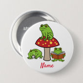 Kernbrenner Frogs Thunder_Cove Button (Vorne & Hinten)