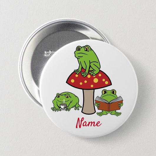 Kernbrenner Frogs Thunder_Cove Button (Vorne & Hinten)