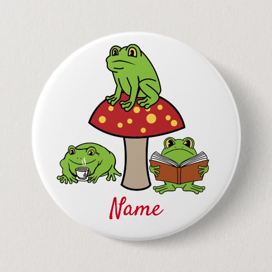 Kernbrenner Frogs Thunder_Cove Button (Vorderseite)
