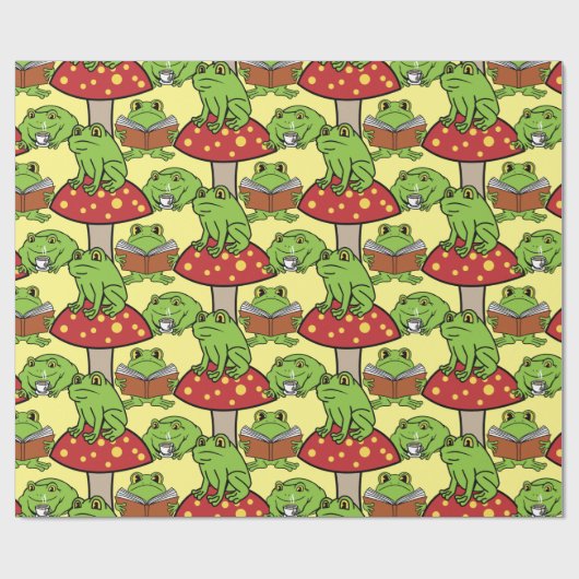 Kernbrenner Frogs Thunder_Cove  Geschenkpapier (Flach)