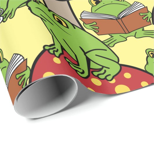 Kernbrenner Frogs Thunder_Cove Geschenkpapier (Rolleneckpunkt)