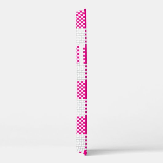 Kernbrenner Rosa Gingham kariert Case-Mate iPhone Hülle (Rückseite / Rechts)