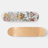 Kernbrennhäuser Rose und Spitzen Skateboard (Horizontal)