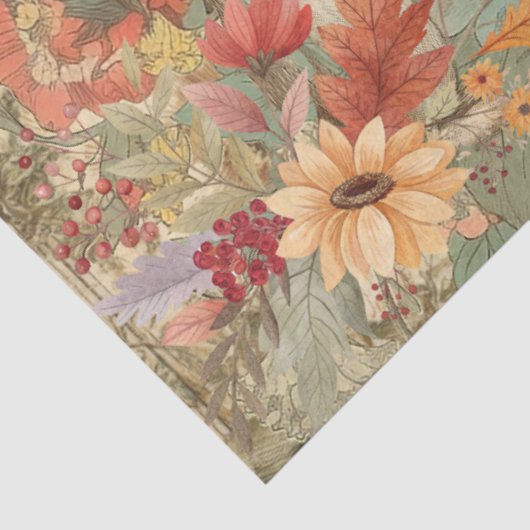 Kernbrennholz-Kaninchen-Collage Seidenpapier (Ausschnitt)