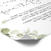 Kerne-boho-Kinderzimmer-Meldung aus dem Bump Poster (Ecke)