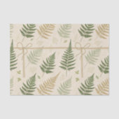 Kerne Fern-Blätter Drucktissue Paper Seidenpapier (Vorderseite)